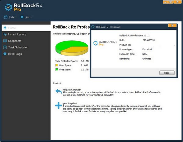 rollback rx pro(系统还原工具) 独立版
